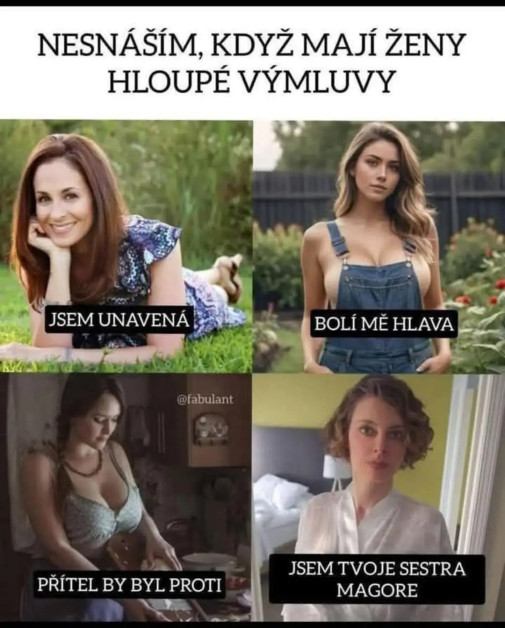 Blbé výhovorky